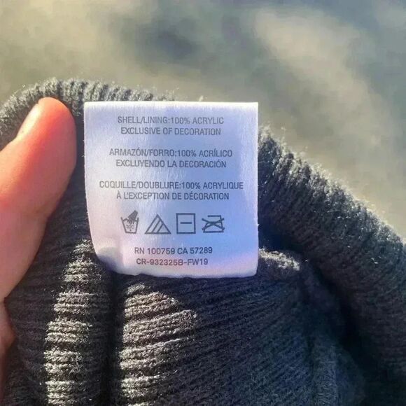 Champion Charcoal Mini Pompom Beanie - Picture 4 of 4